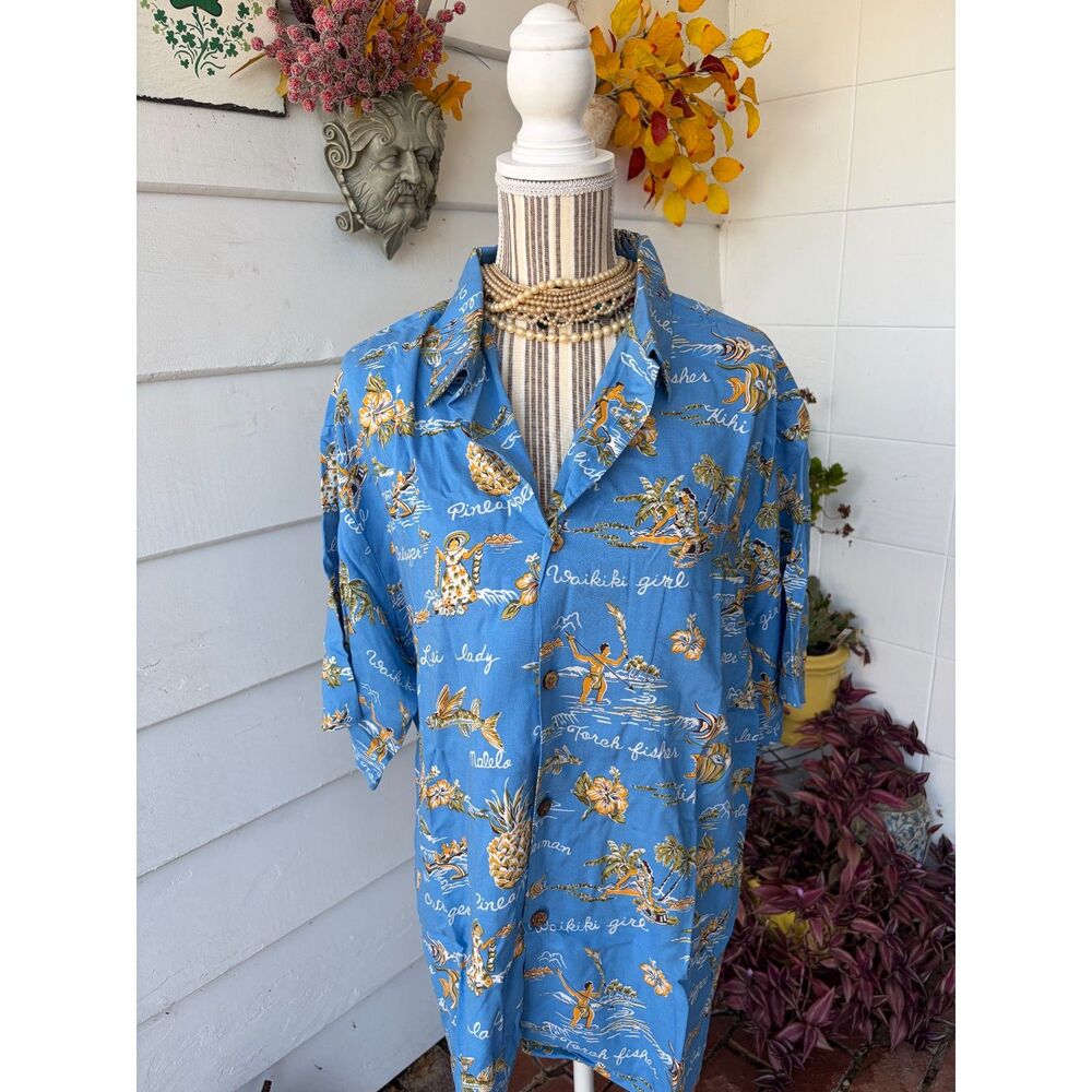 Joe Kealuha’s Genuine Hawaiian Shirt XL